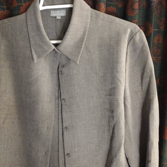 VTG NAFNAF Button Down Shirt - Size L - Picture 3 of 5